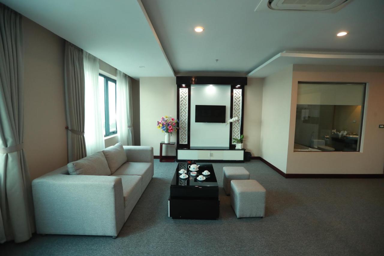 Kim Thai Hotel Thái Nguyên Exteriör bild