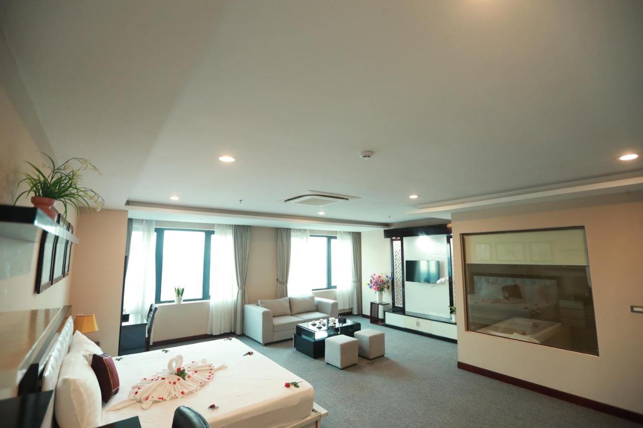 Kim Thai Hotel Thái Nguyên Exteriör bild
